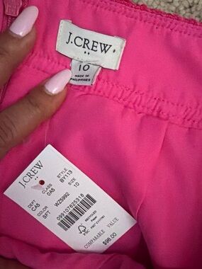 J. Crew Hot Pink Skirt